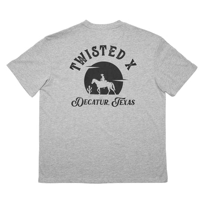 Twisted X Grey Horse T-Shirt