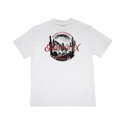 Twisted X White Horse Graphic Tee