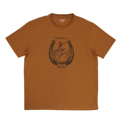 Twisted X Burnt Orange Graphic Tee