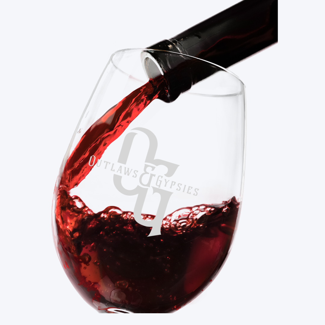 Etched OG Wine Glasses