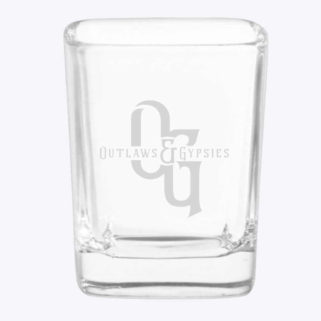 O&G Etched Shot Glass