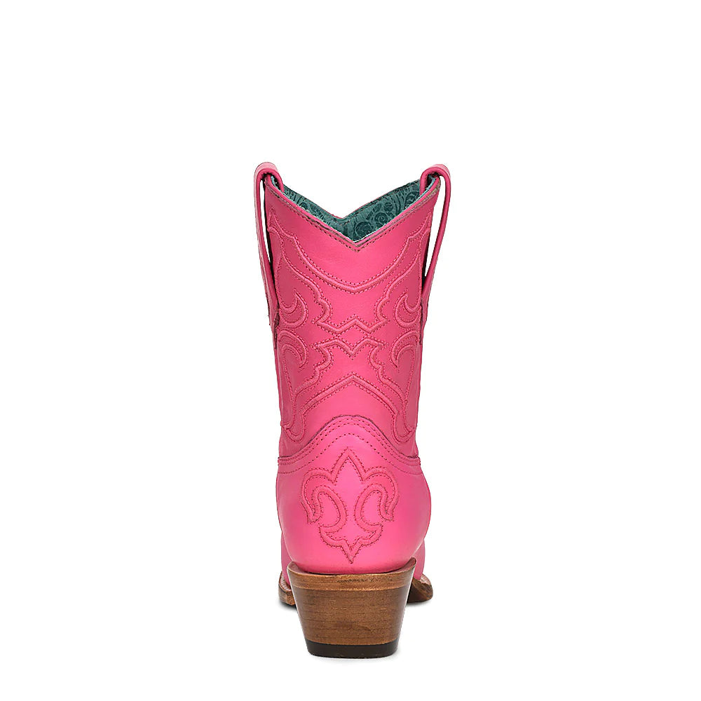 Corral Fuchsia Embroidery Ankle Boot