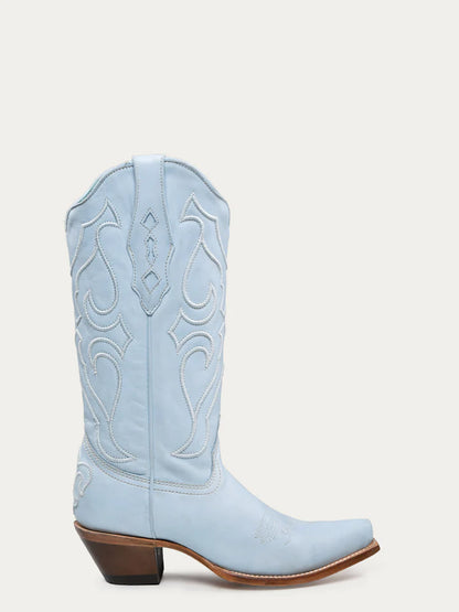 Corral LD Baby Blue Embroidery Boot