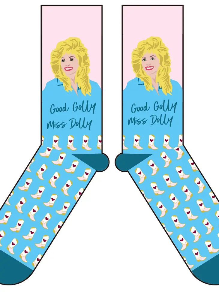 Dolly Parton Boot Socks