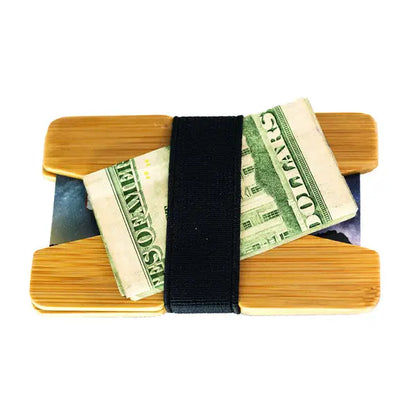 Bamboo Wood Wallet