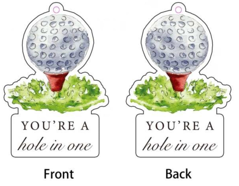You're A Hole In One Golf Car Air Freshener