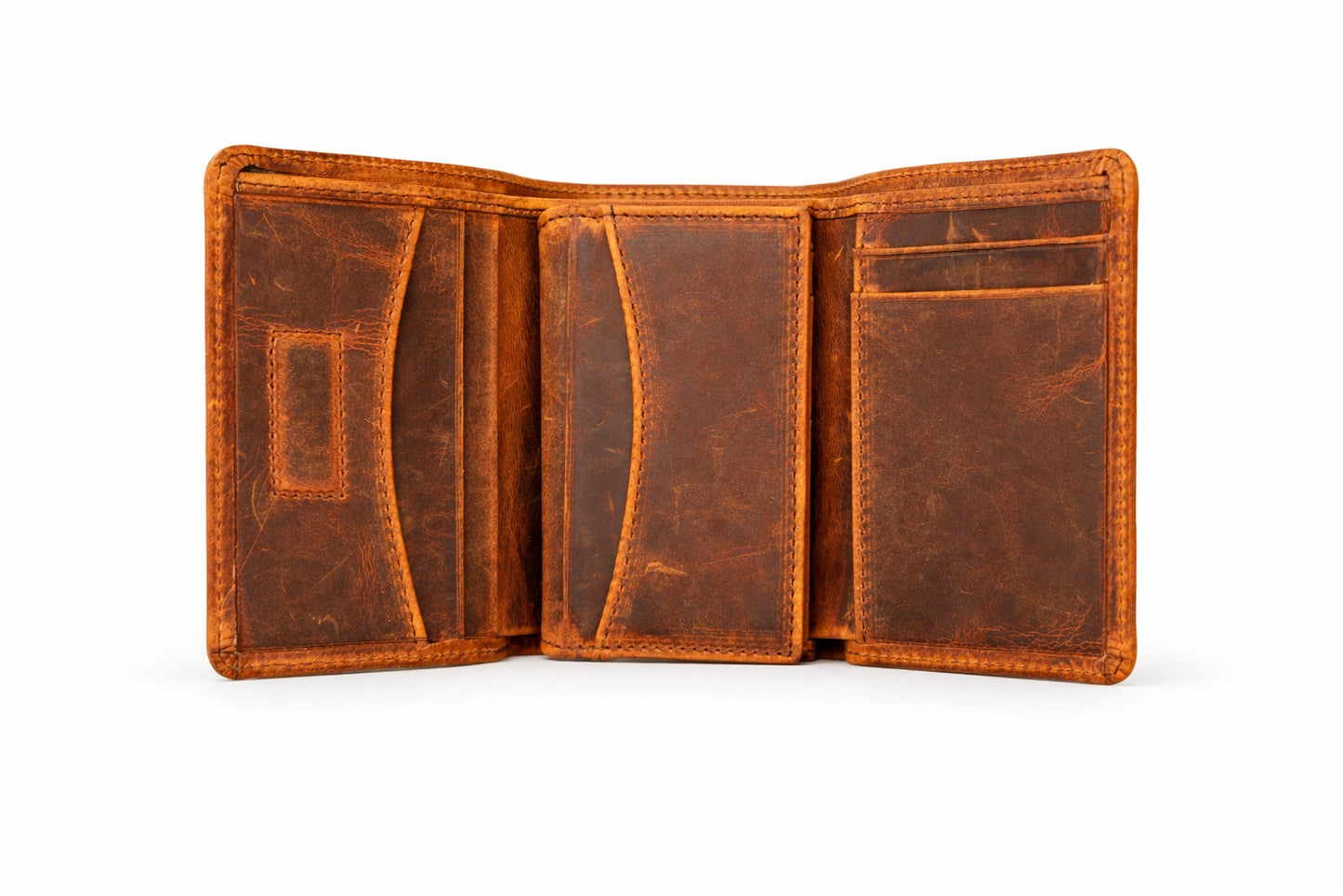 Trifold Leather Men's Wallet