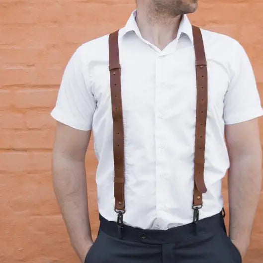 Leather Suspenders
