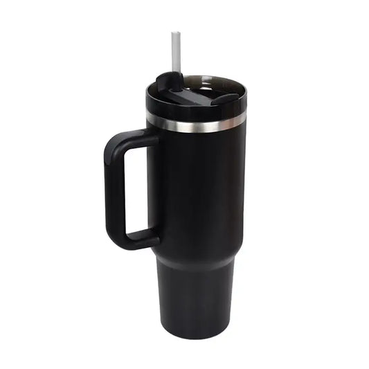 40oz Stainless Steel Tumbler - Black