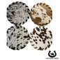 Cowhide Coaster