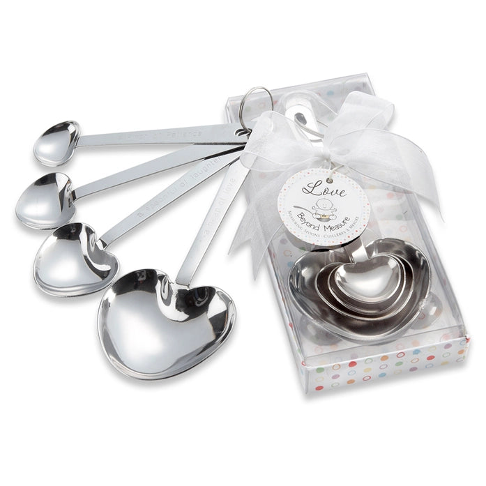 Heart Shaped Measuring Spoons (Set of 4)