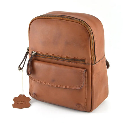 Handcrafted Designer Leather Backpack