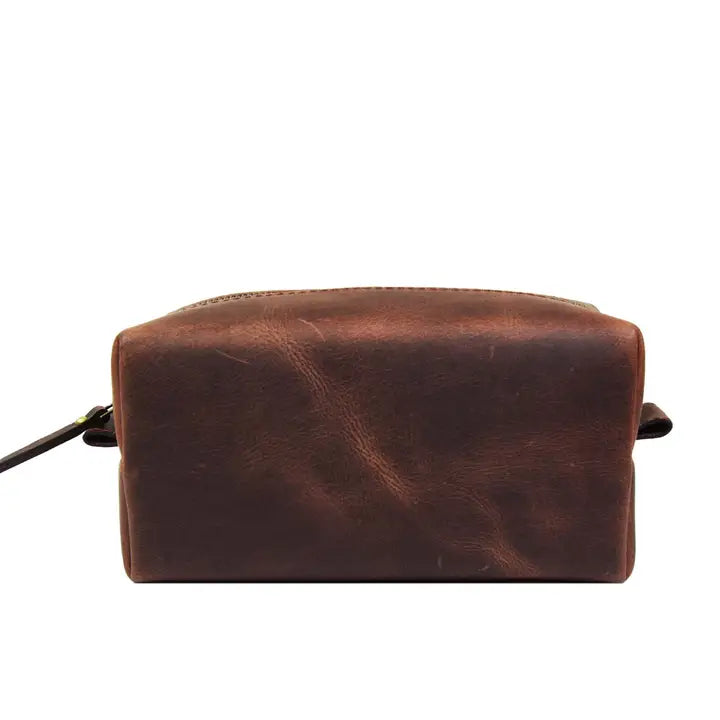 Leather Wash Bag