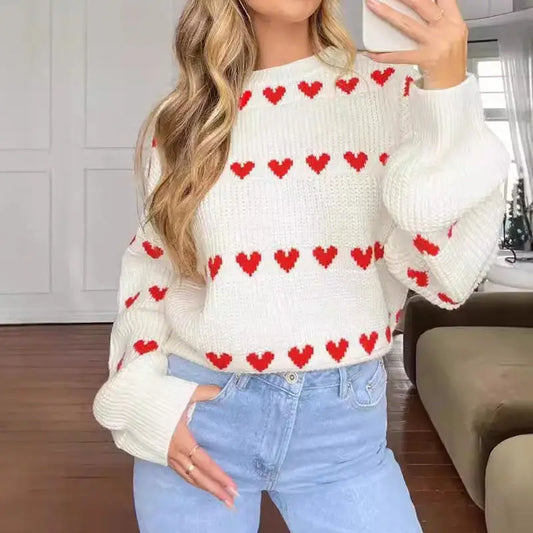 Valentine's Day Heart Sweater