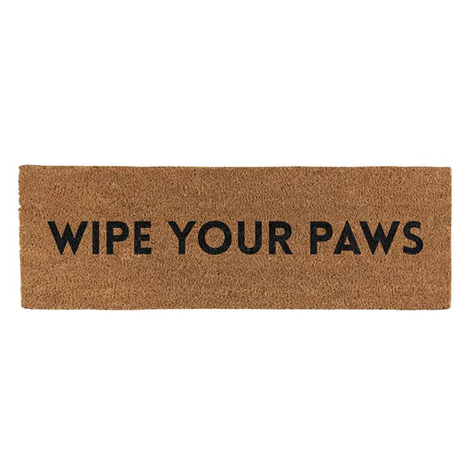 Wipe Your Paws Coir Mat