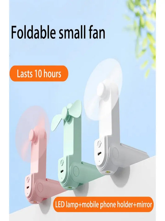 4-in-1 Portable Folding Hand Fan