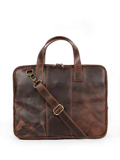 Harbor Leather Laptop Briefcase