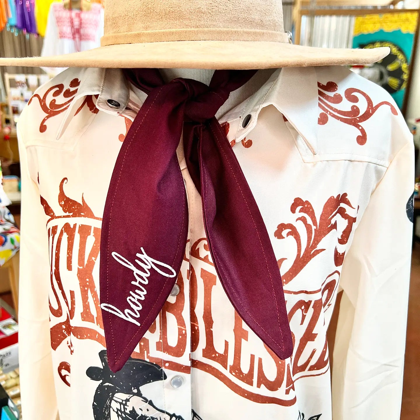 Gig 'em Ascot Scarf