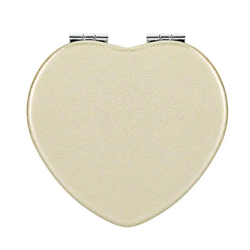Mini Foldable Heart Pocket Mirror