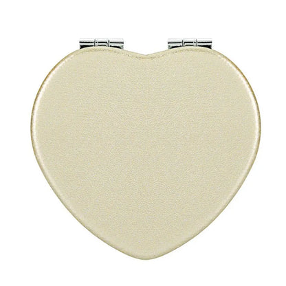 Mini Foldable Heart Pocket Mirror