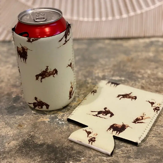 "Wild West" Neoprene Can Sleeve