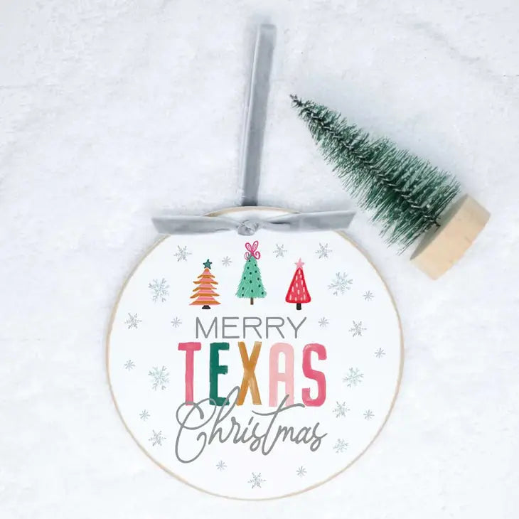 Merry Texas Ornament