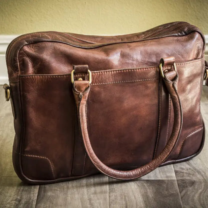 14.5" Sleek Briefcase w/ Shoulder Strap