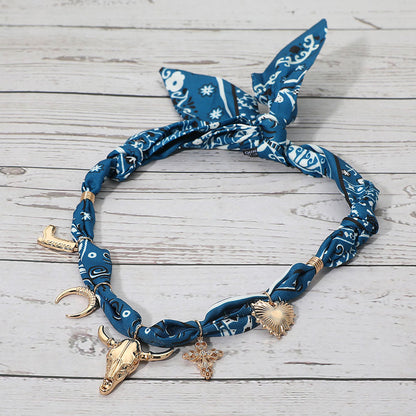 Western Charm Bandana Necklace