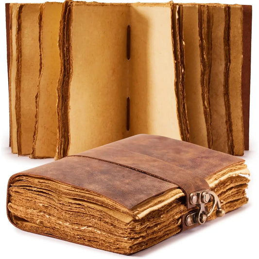 Handmade Leather Journal w/ Belt Closure