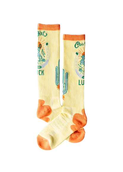 Lucky Chuck Desert Spirit Cowgirl Boot Socks