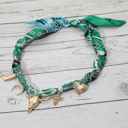 Western Charm Bandana Necklace