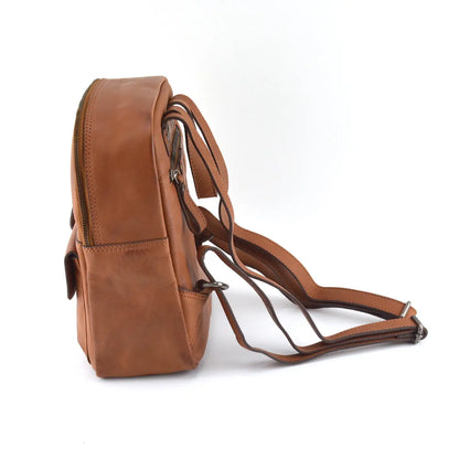 Handcrafted Designer Leather Backpack