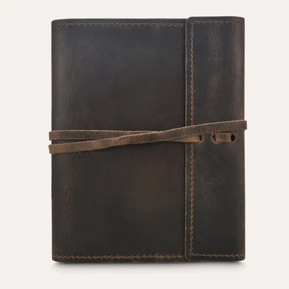 Leather Refillable Dark Brown Journal