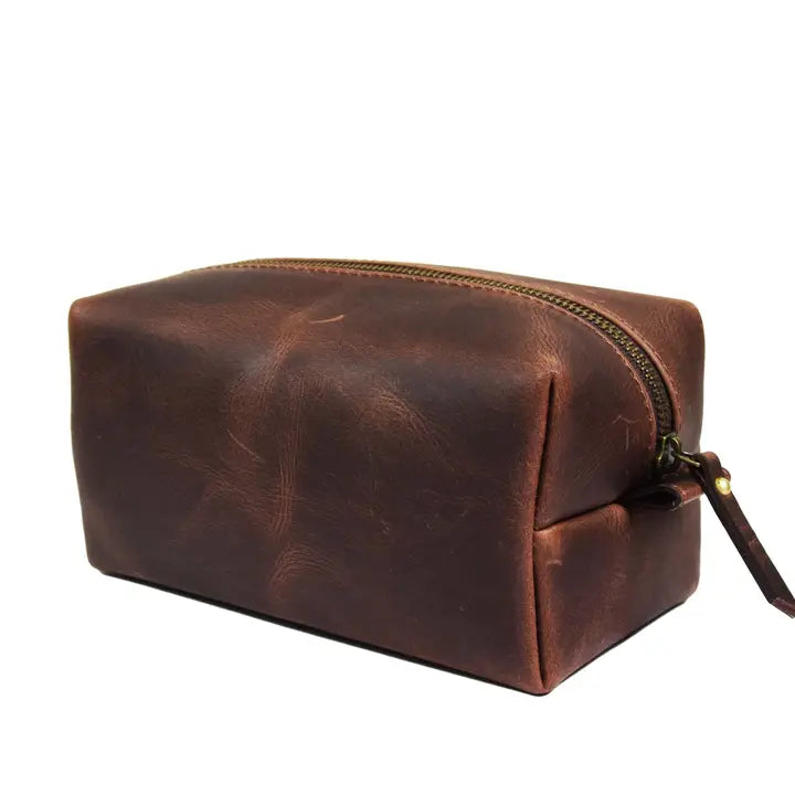 Leather Wash Bag