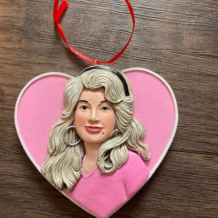 Dolly Inspired Xmas Ornament