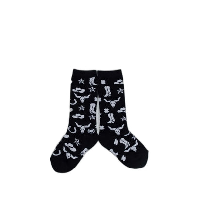 Lucky Chuck Kids Get Western Socks