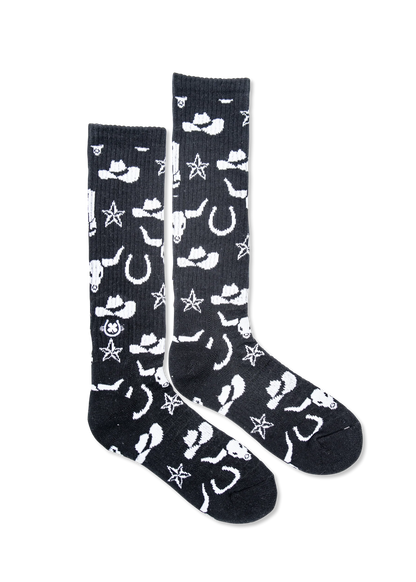 Lucky Chuck Get Western Boot Socks
