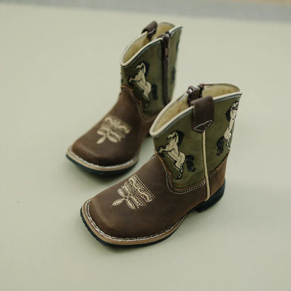 Mishmoccs Stallion Baby/Toddler Boots - Ranch