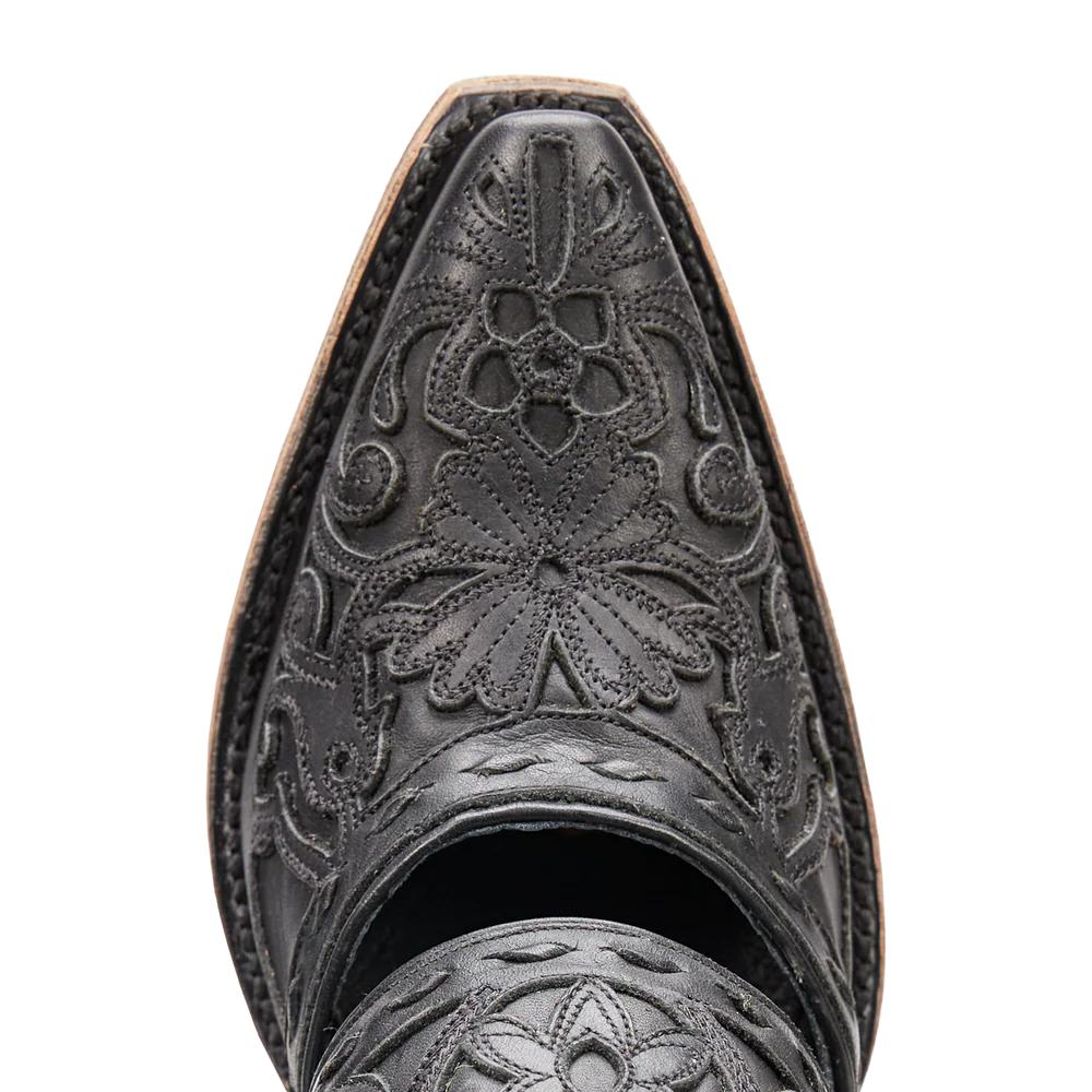 Lane Robin Slingback Mule in Jet Black