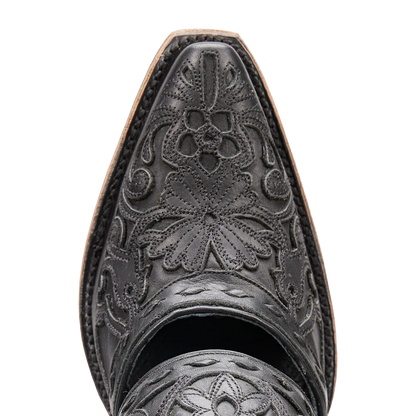 Lane Robin Slingback Mule in Jet Black