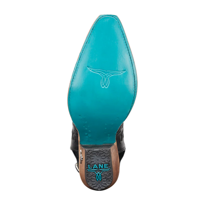 Lane Robin Slingback Mule in Jet Black