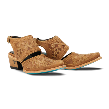 Lane Robin Slingback Mule in Desert Clay