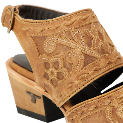 Lane Robin Slingback Mule in Desert Clay