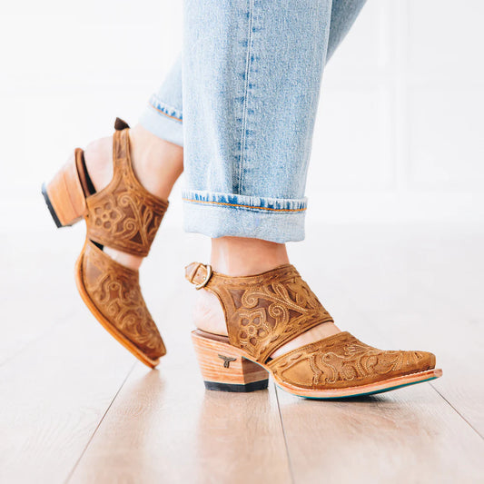 Lane Robin Slingback Mule in Desert Clay