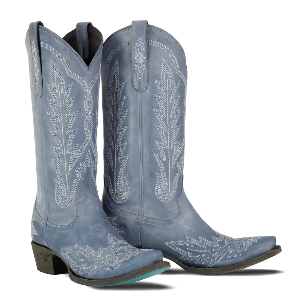 Lane Lexington Boot in Washed Denim