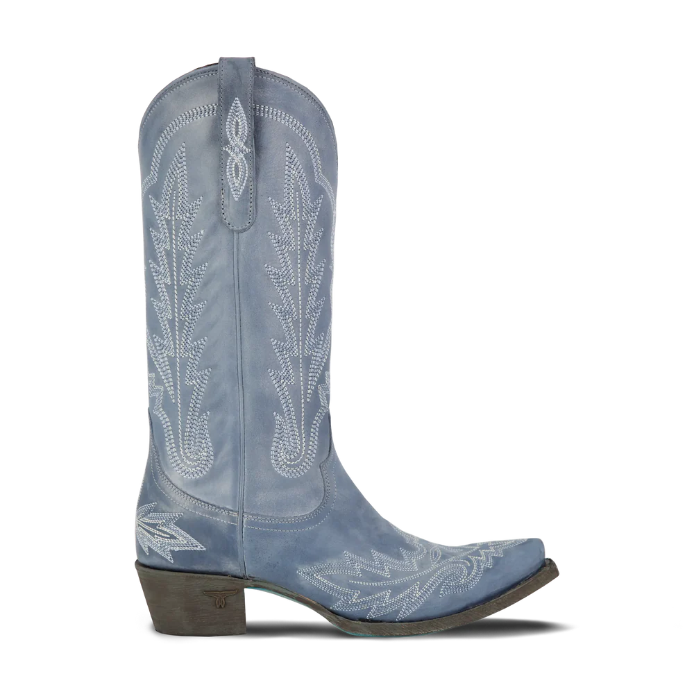 Lane Lexington Boot in Washed Denim