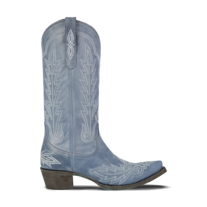 Lane Lexington Boot in Washed Denim
