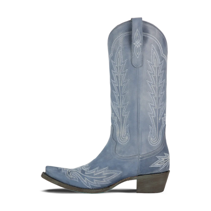 Lane Lexington Boot in Washed Denim