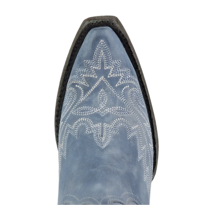 Lane Lexington Boot in Washed Denim