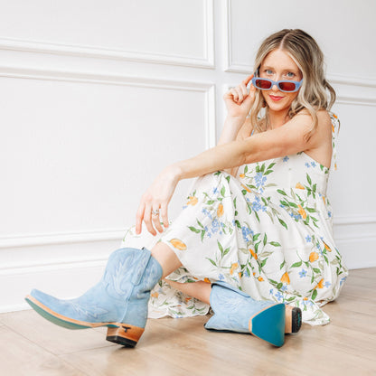 Lexington Bootie - Powder Blue